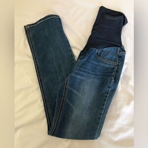 Jessica Simpson Dark Blue Skinny Maternity Jeans